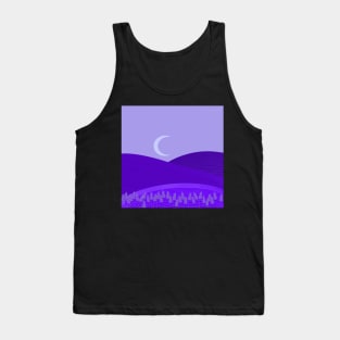 Lavender Night Tank Top